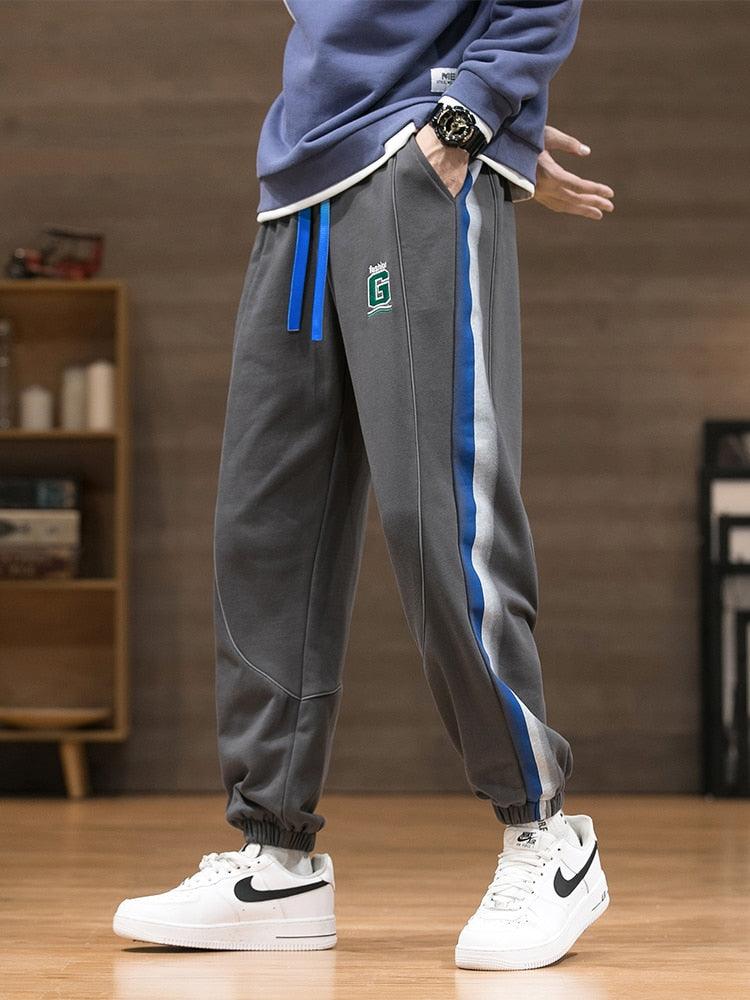 Calça Jogger Masculina Plus Size Bordada em Algodão - GStreet / Estilo e conforto em uma só calça!