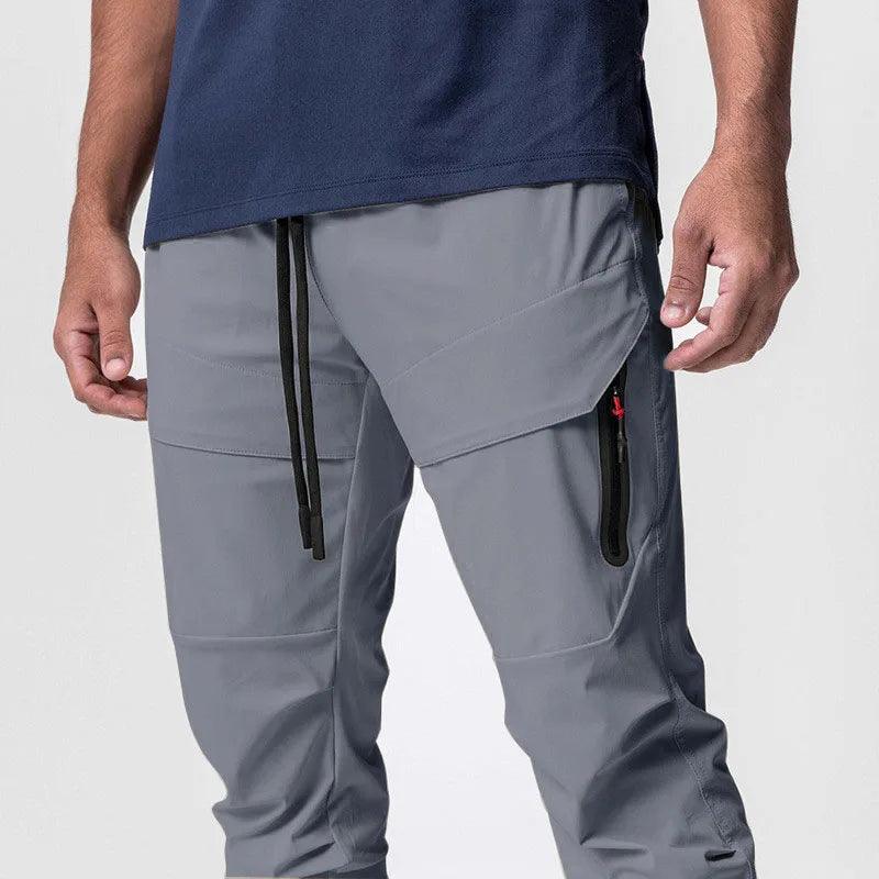 Calça Jogger Performance Titan™ com Suporte Inteligente para Toalha / Liberdade, Estilo e Funcionalidade em Uma Só Peça!