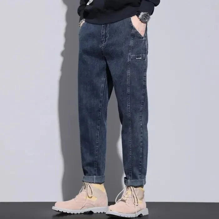 Calça Jeans Vittorio™ Luxo Casual - Estilo e Versatilidade Para o Homem Moderno!