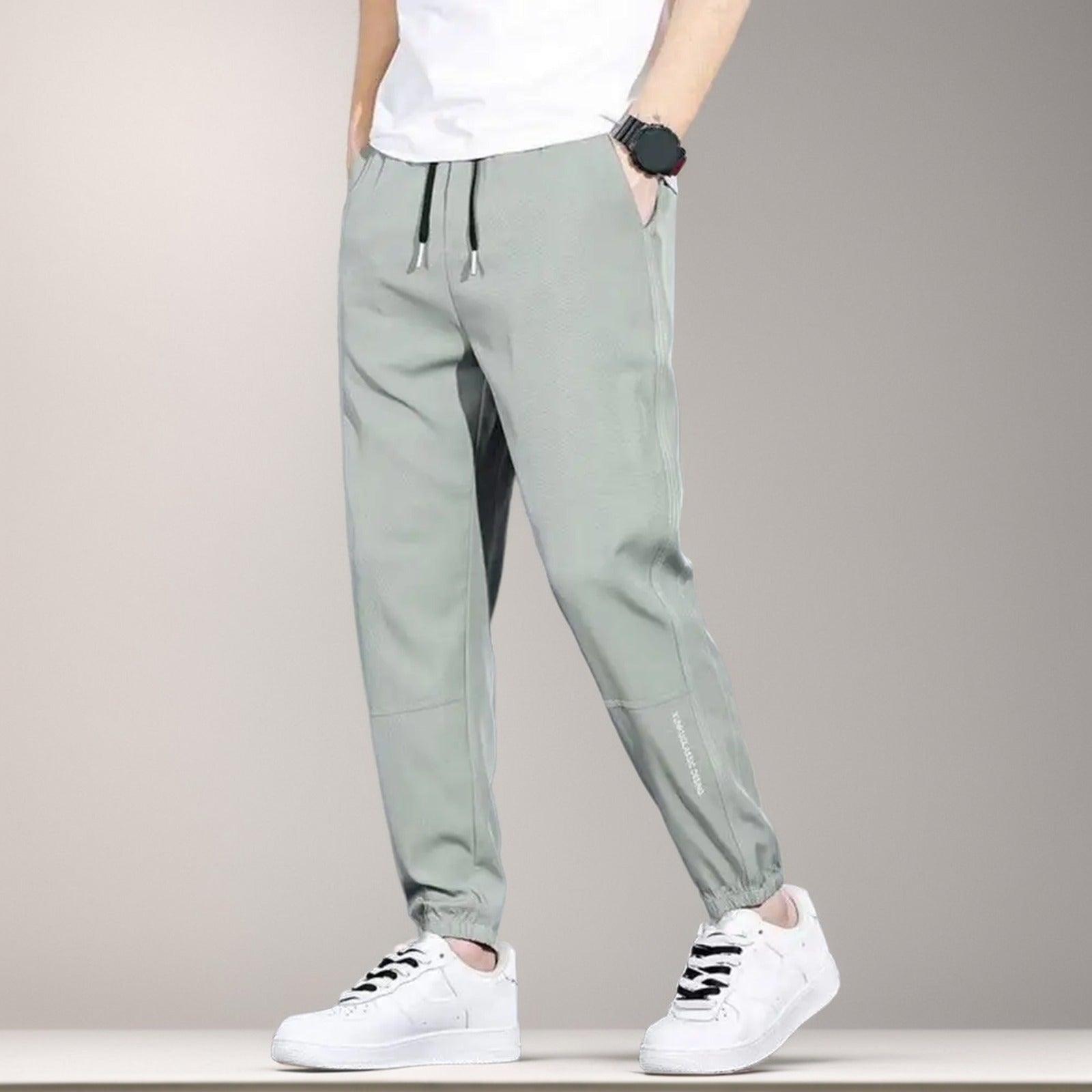 Calça Jogger Legolas™ em Seda Gelo / Leveza, Conforto e Estilo para o Seu Dia a Dia!