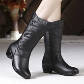 Bota Lucerne™ Forro Térmico e Zíper Lateral / Para Mulheres que Sofrem com o Frio e Não Abrem Mão da Elegância!